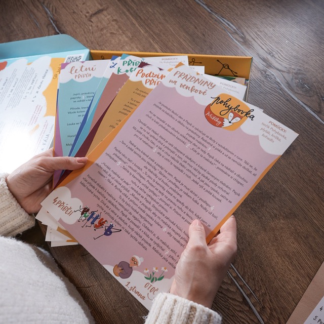 Landing page Pribehy